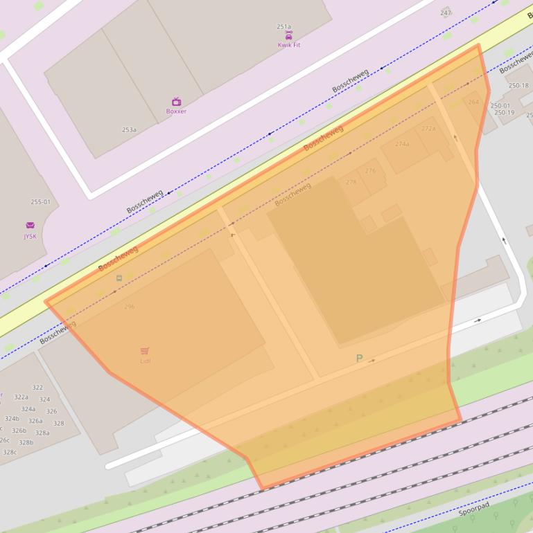 Kaart van postcodegebied 5013AC.