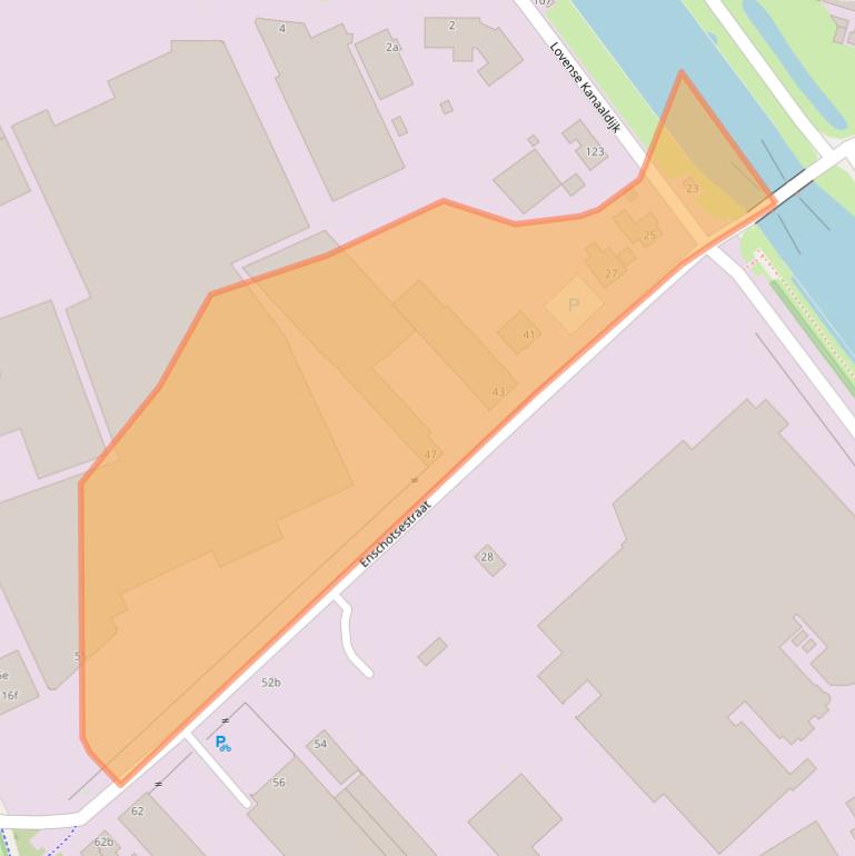 Kaart van postcodegebied 5013BC.