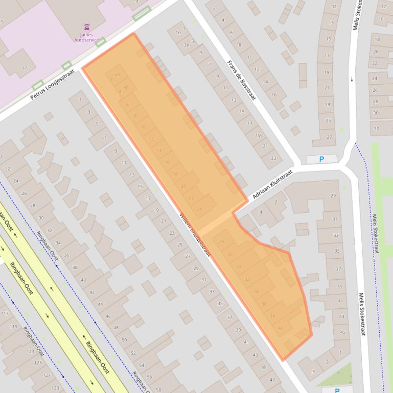 Kaart van postcodegebied 5013BR.