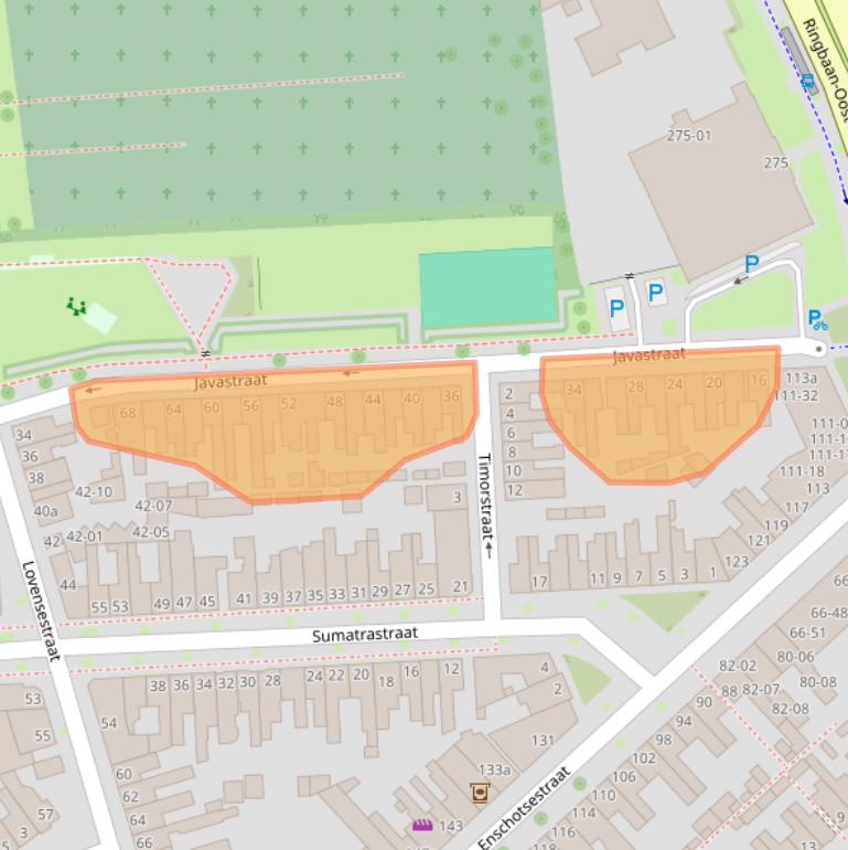 Kaart van postcodegebied 5014CH.
