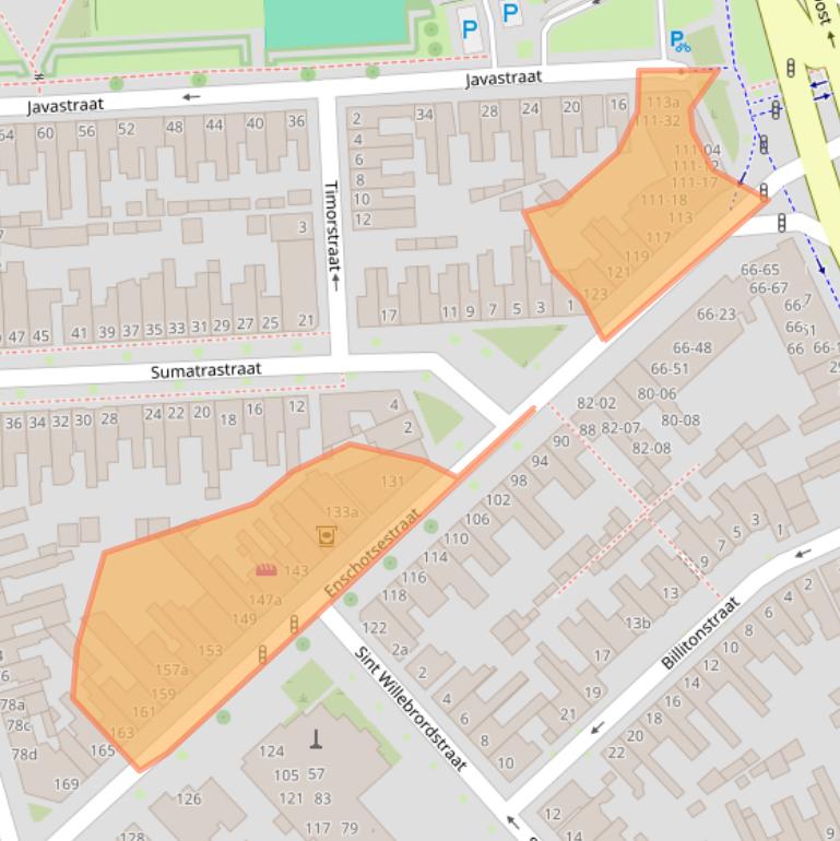 Kaart van postcodegebied 5014DD.