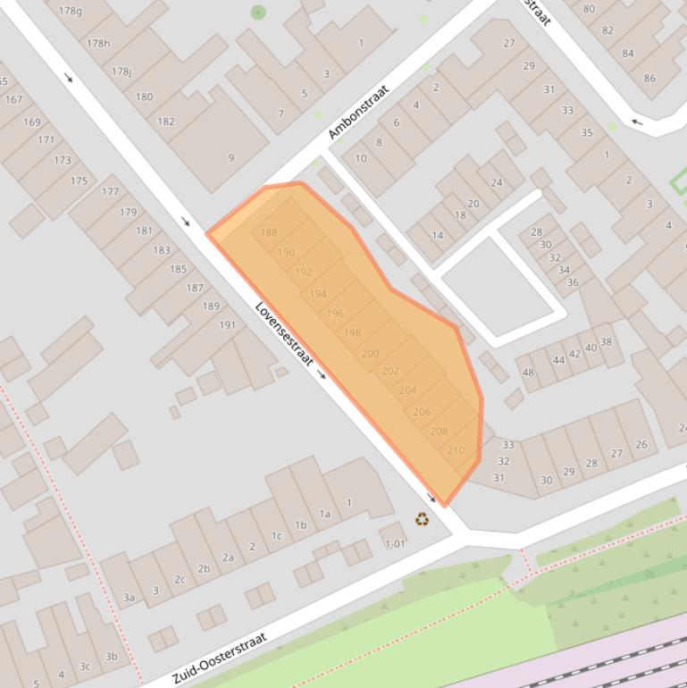 Kaart van postcodegebied 5014DW.