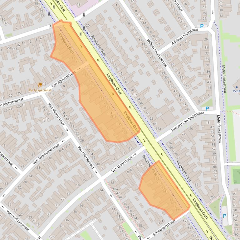 Kaart van postcodegebied 5014GB.