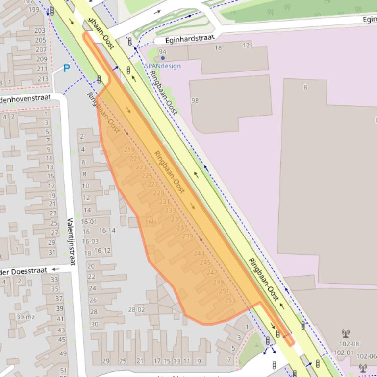 Kaart van postcodegebied 5014GD.