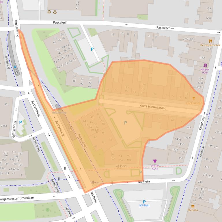 Kaart van postcodegebied 5014HA.