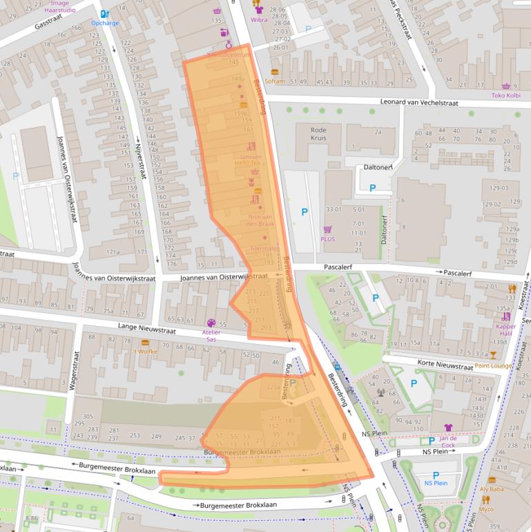 Kaart van postcodegebied 5014HK.