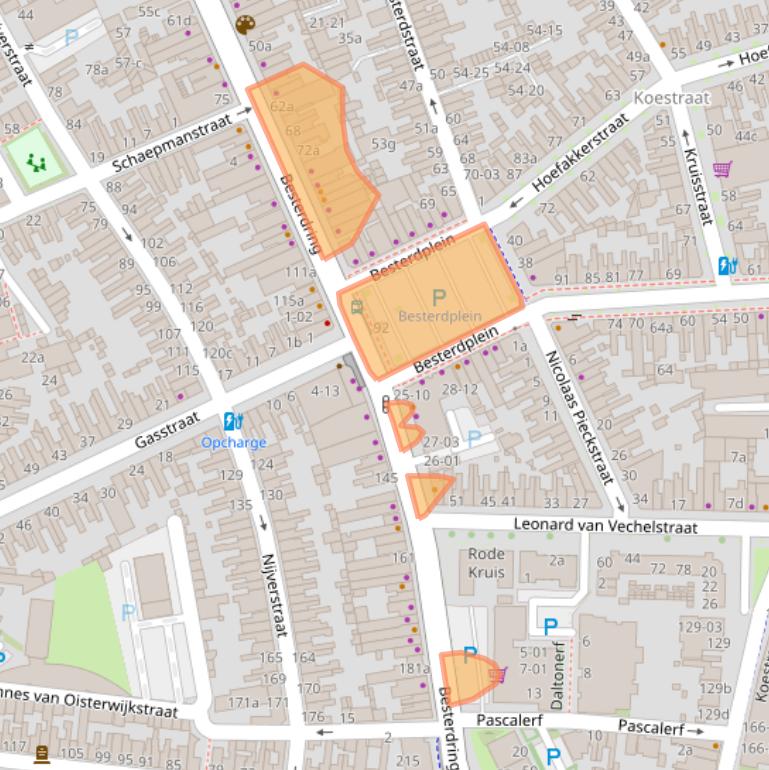 Kaart van postcodegebied 5014HM.