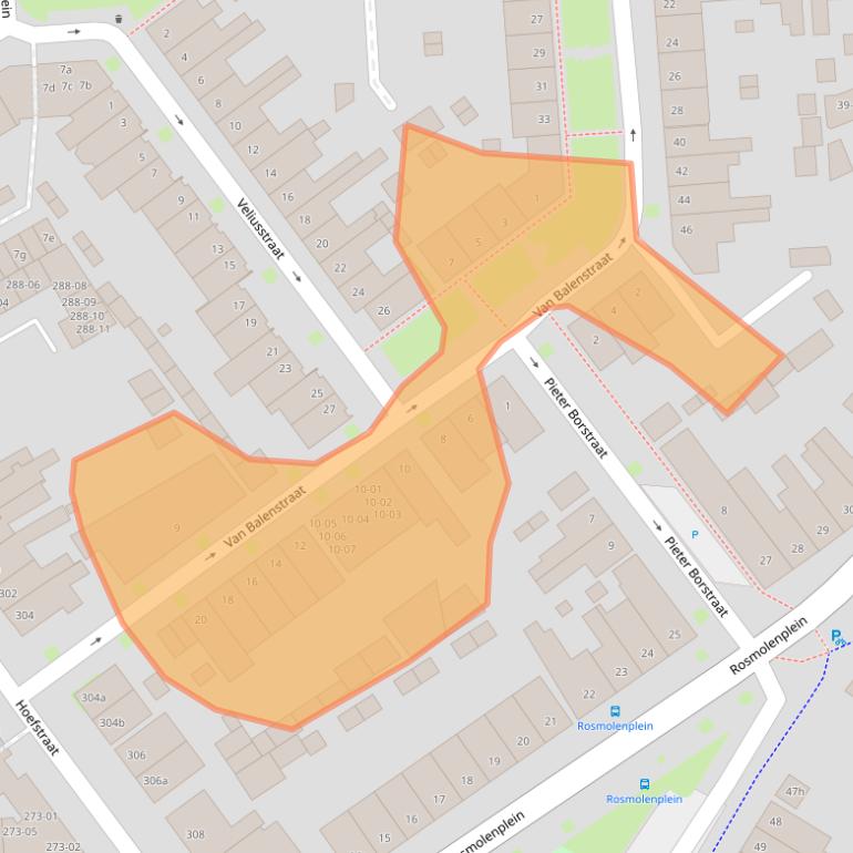 Kaart van postcodegebied 5014KA.