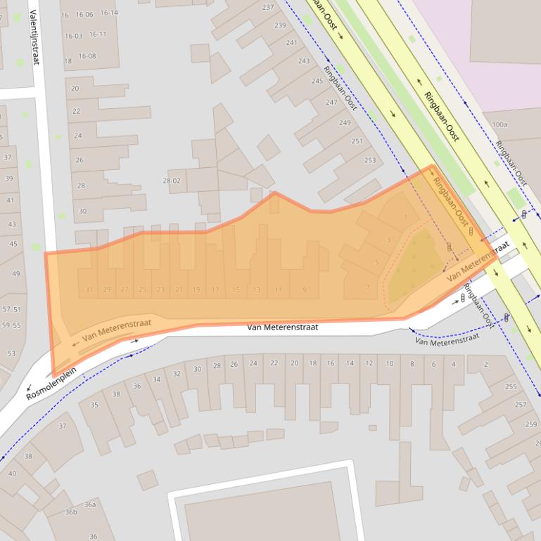 Kaart van postcodegebied 5014KC.