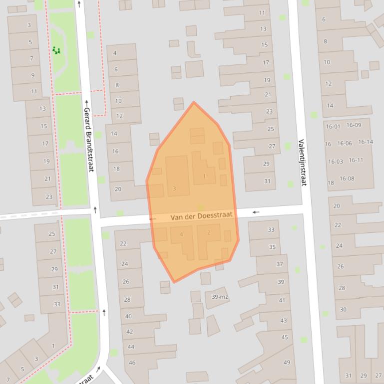 Kaart van postcodegebied 5014KH.