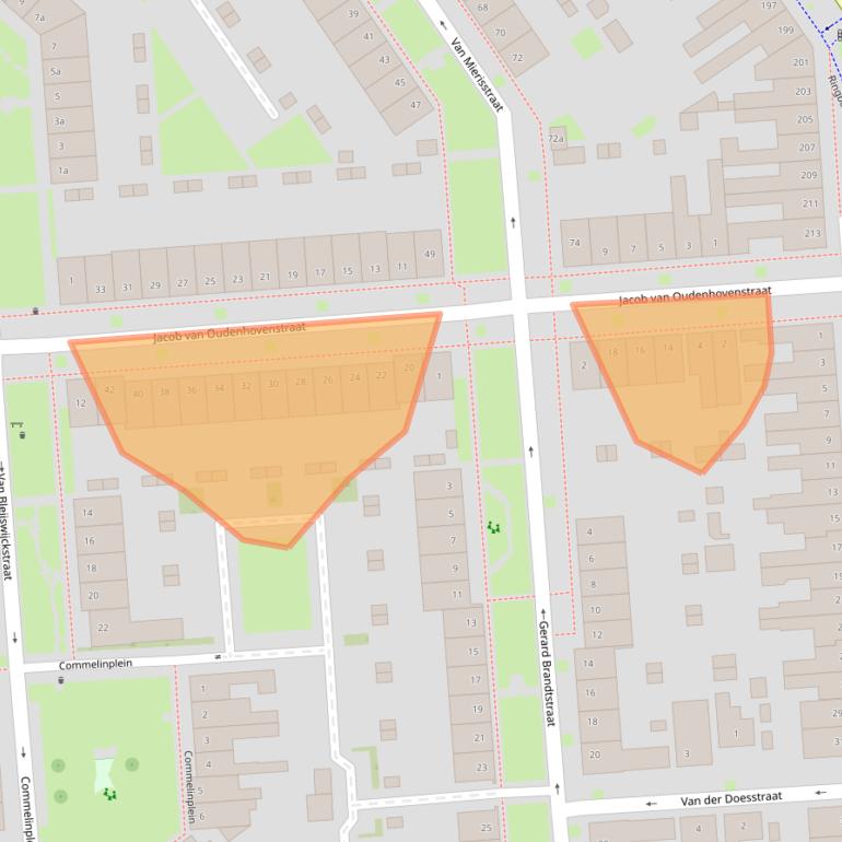 Kaart van postcodegebied 5014KT.