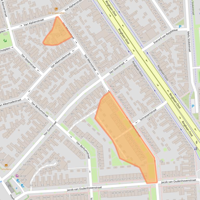 Kaart van postcodegebied 5014KW.