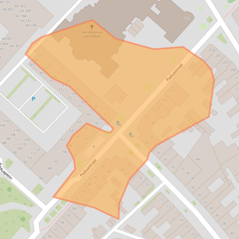 Kaart van postcodegebied 5014LL.