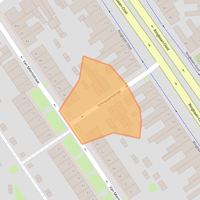 Kaart van postcodegebied 5014MA.