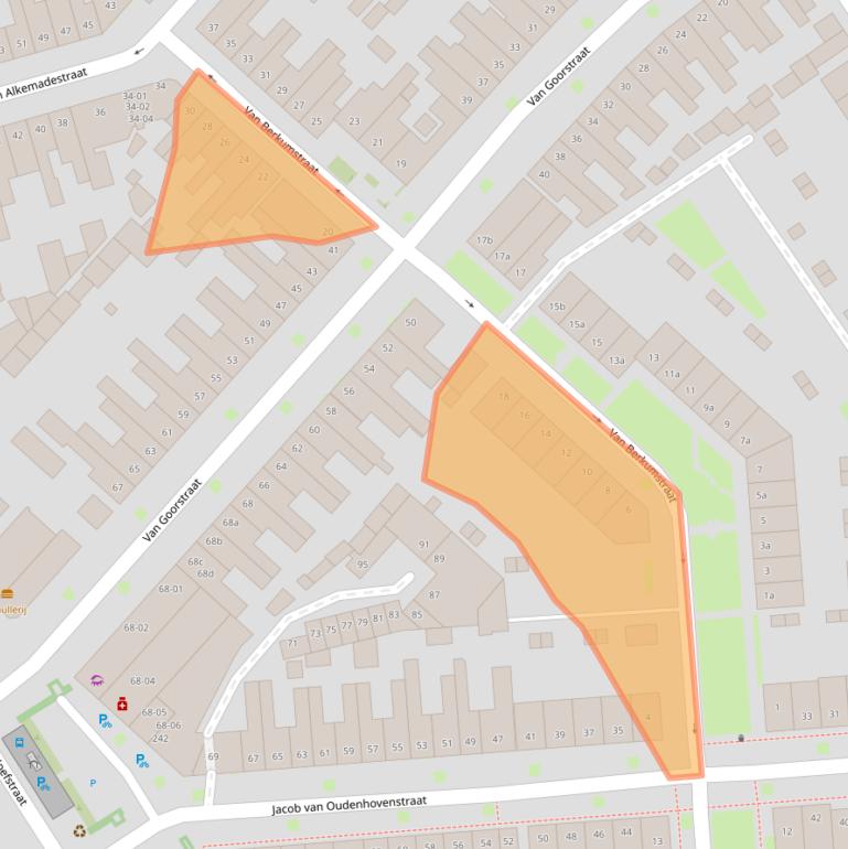 Kaart van postcodegebied 5014MC.