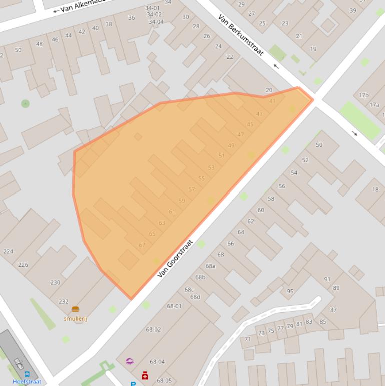 Kaart van postcodegebied 5014ME.