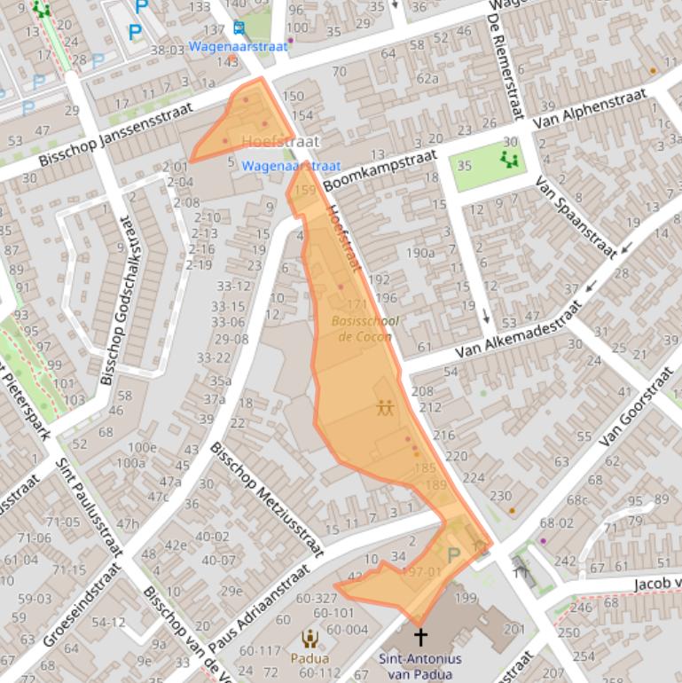 Kaart van postcodegebied 5014NK.