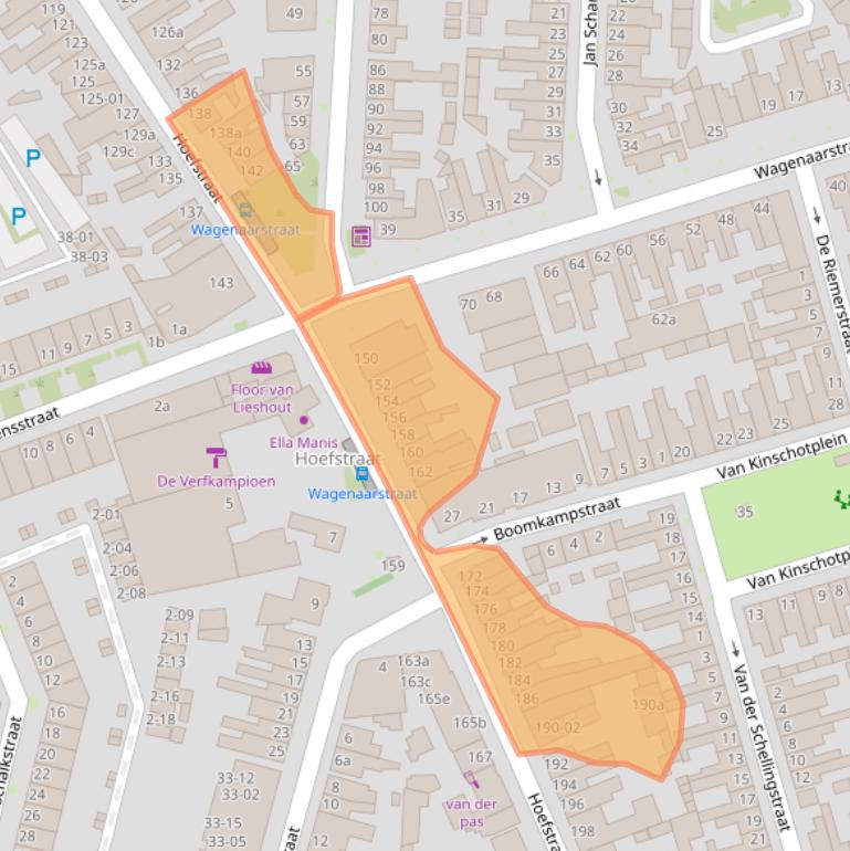 Kaart van postcodegebied 5014NN.