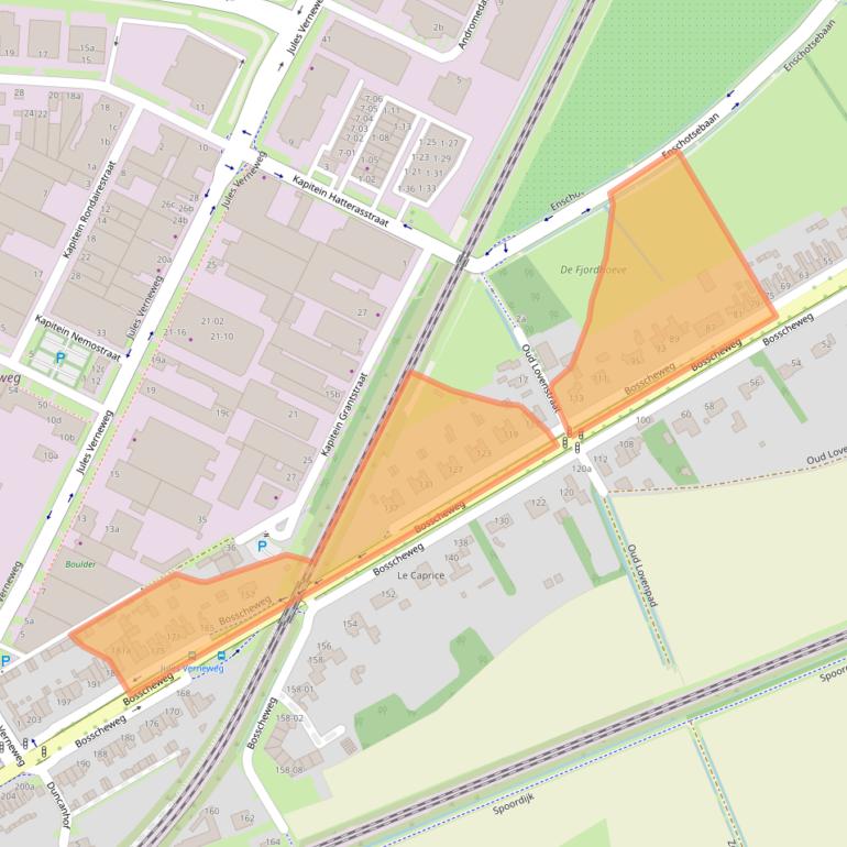 Kaart van postcodegebied 5015AB.