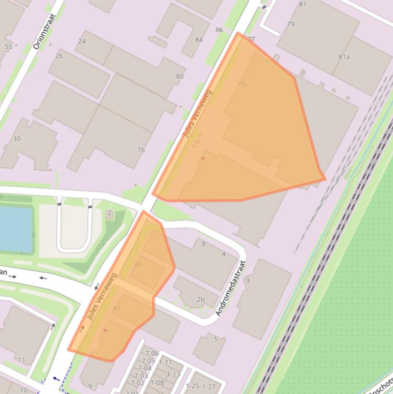 Kaart van postcodegebied 5015BG.