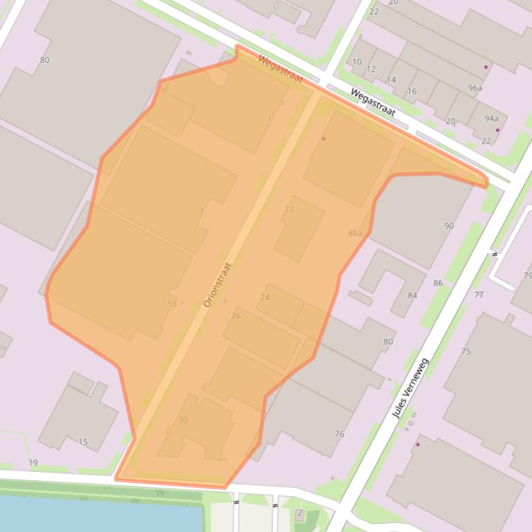 Kaart van postcodegebied 5015BR.
