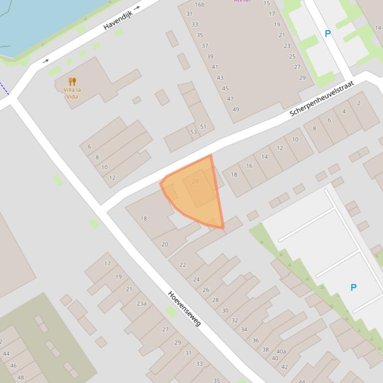 Kaart van postcodegebied 5017AK.