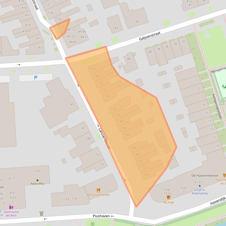 Kaart van postcodegebied 5017CV.