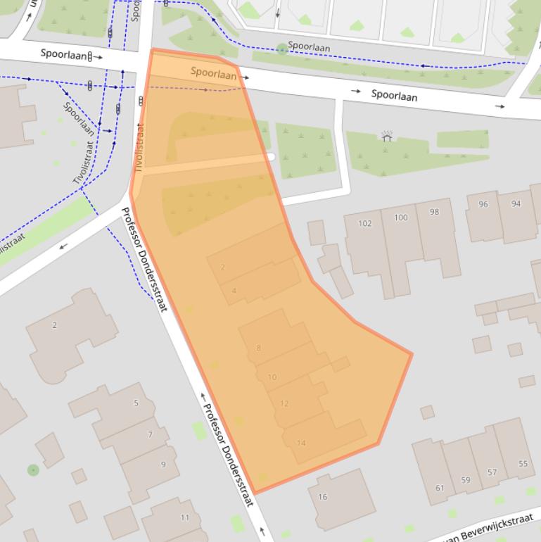 Kaart van postcodegebied 5017HK.