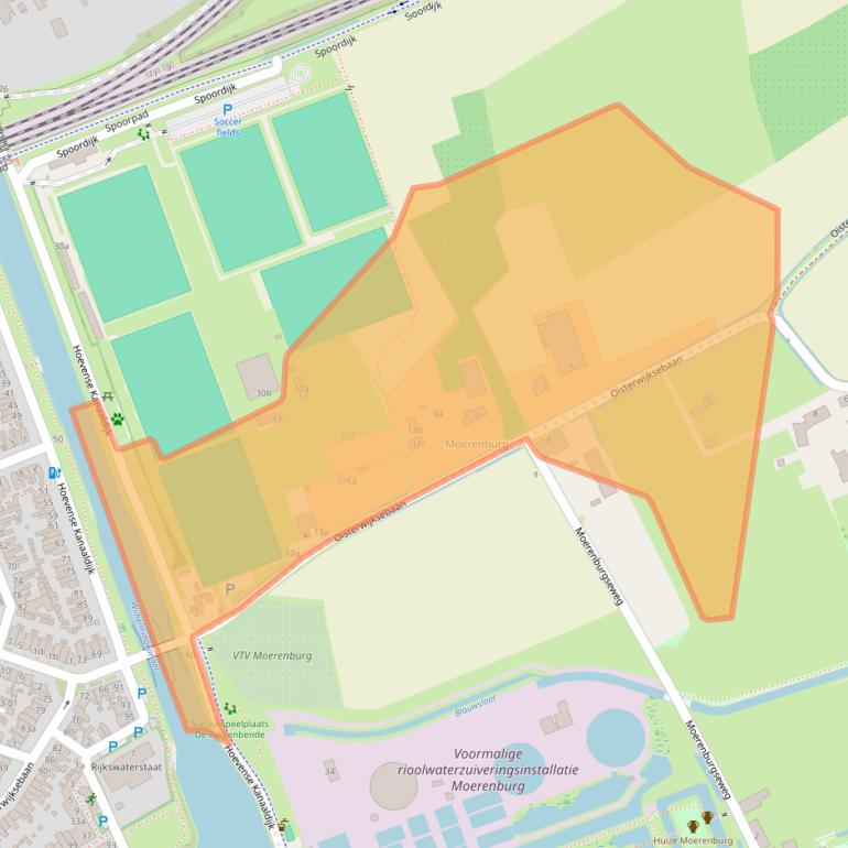 Kaart van postcodegebied 5018TG.