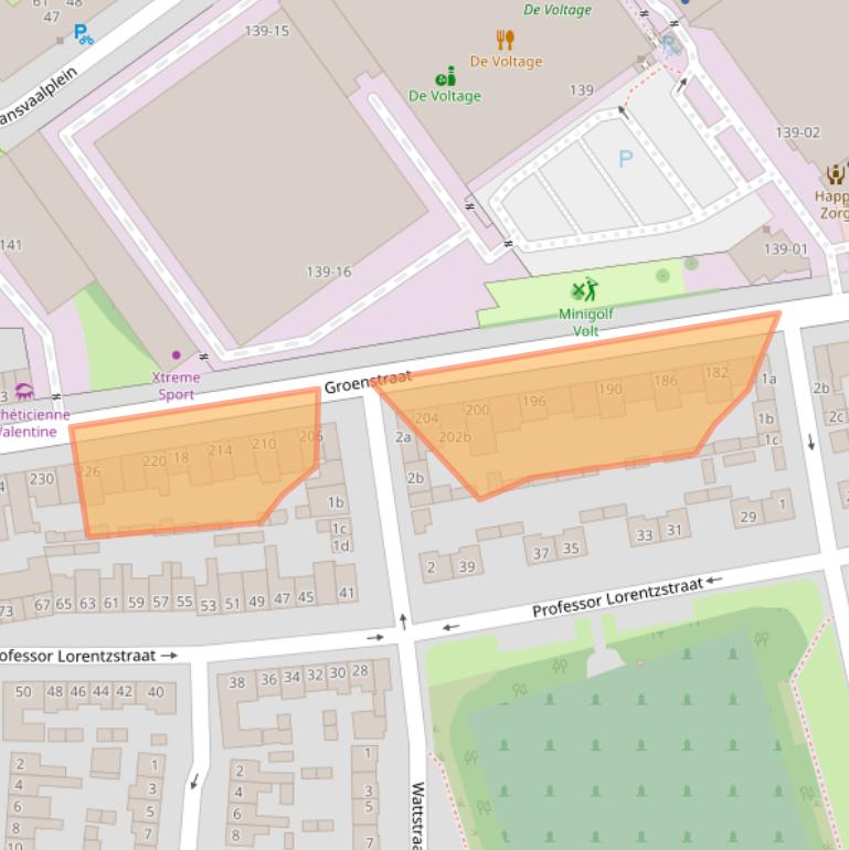 Kaart van postcodegebied 5021LN.