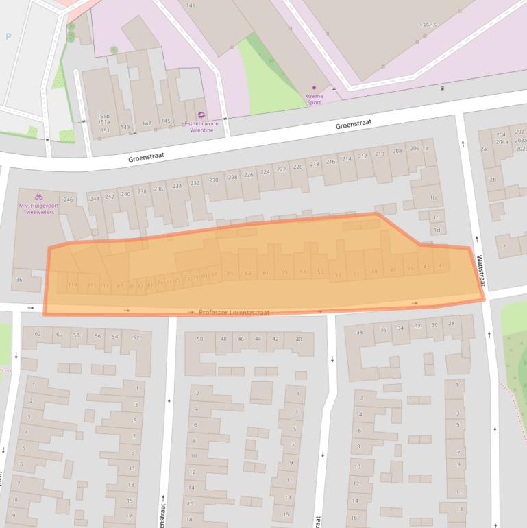 Kaart van postcodegebied 5021NR.