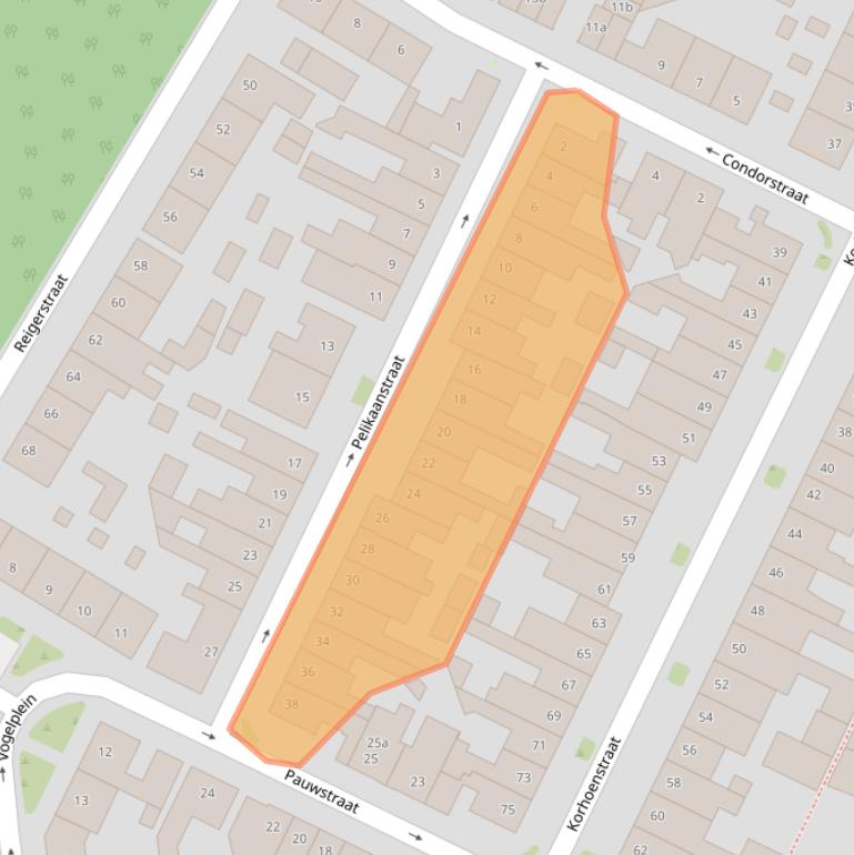 Kaart van postcodegebied 5022BM.