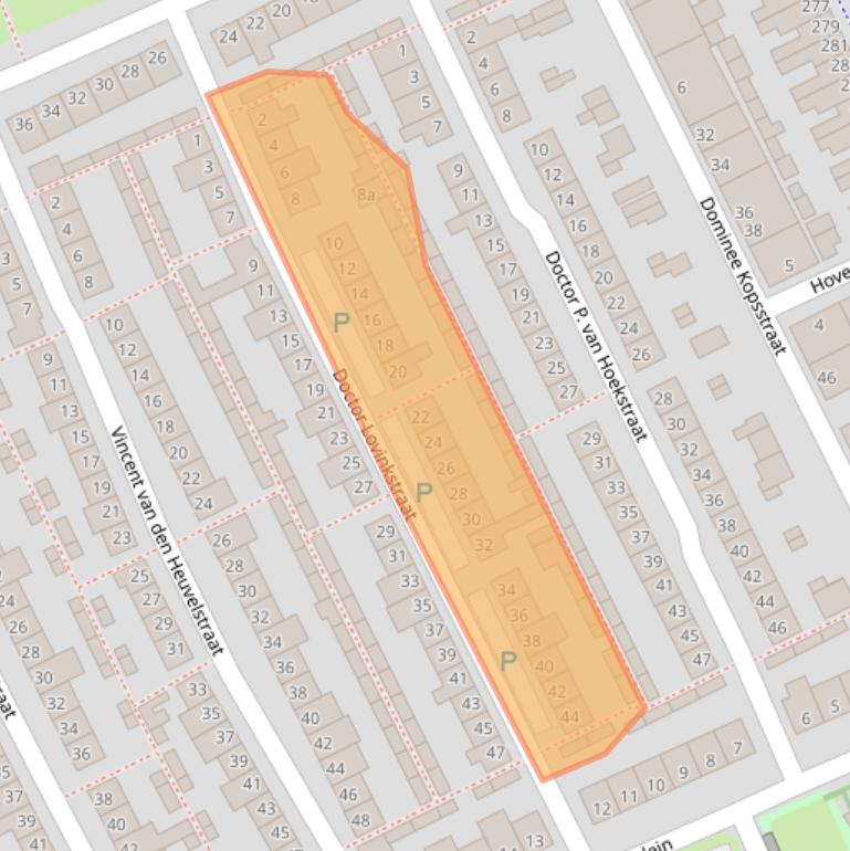 Kaart van postcodegebied 5022CM.