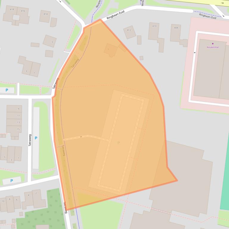 Kaart van postcodegebied 5022DR.