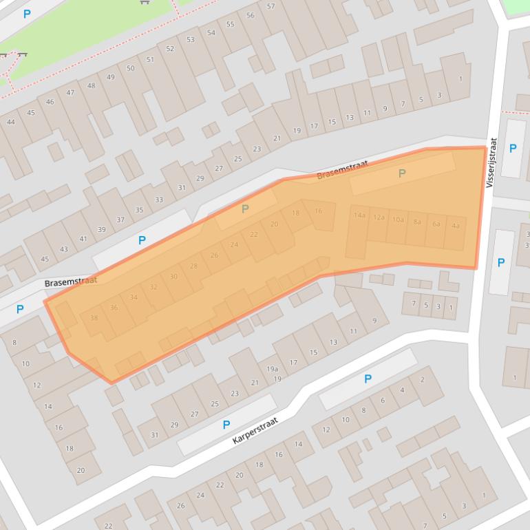 Kaart van postcodegebied 5022HH.