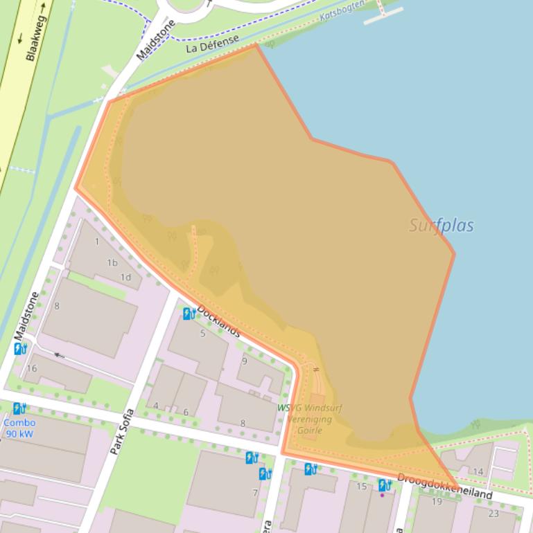 Kaart van postcodegebied 5026SM.