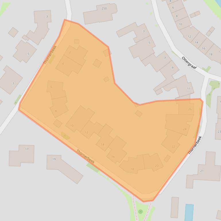 Kaart van postcodegebied 5032EB.