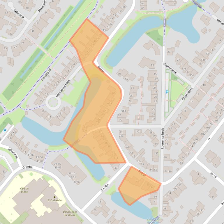 Kaart van postcodegebied 5032RB.