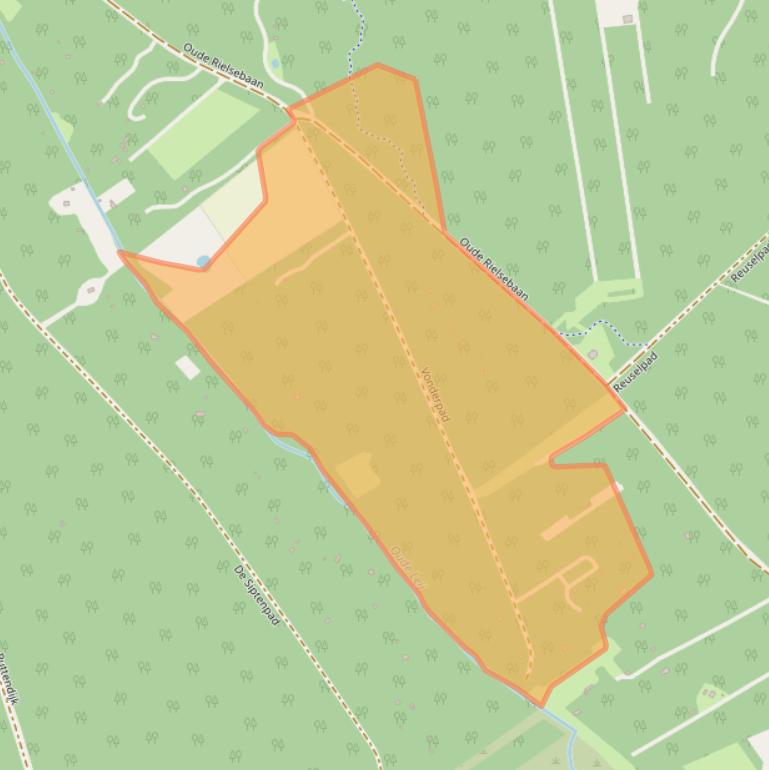 Kaart van postcodegebied 5032VL.