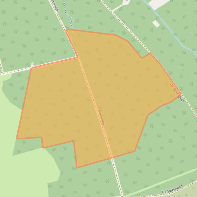 Kaart van postcodegebied 5032VN.