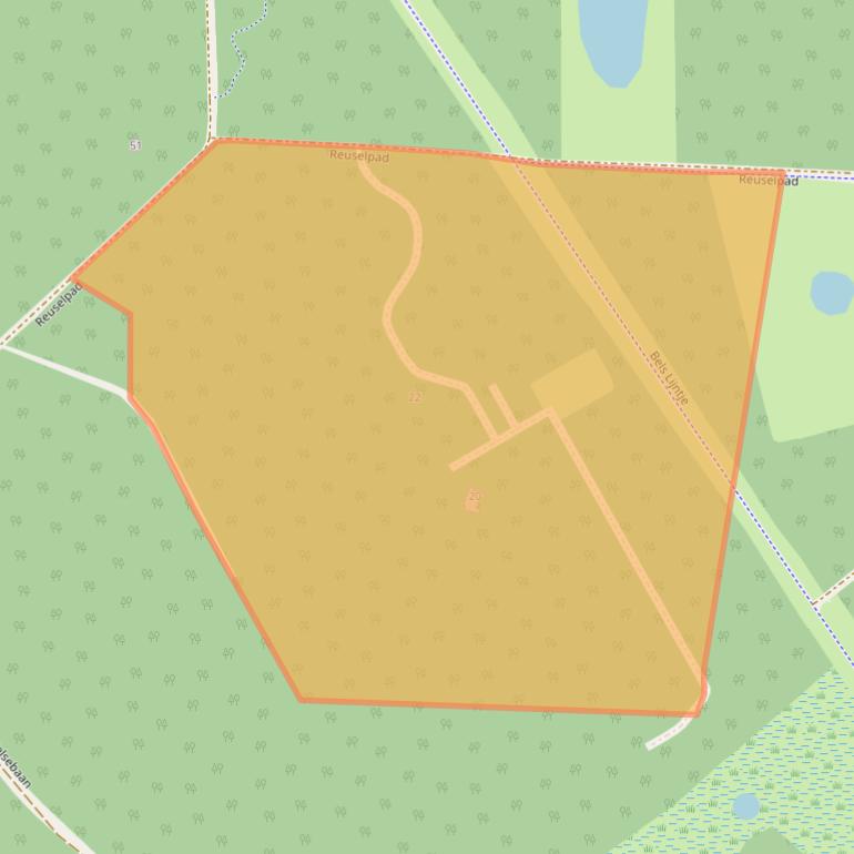 Kaart van postcodegebied 5032VP.