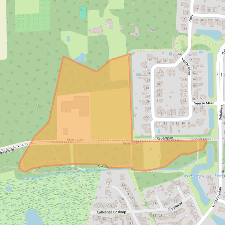Kaart van postcodegebied 5032WR.