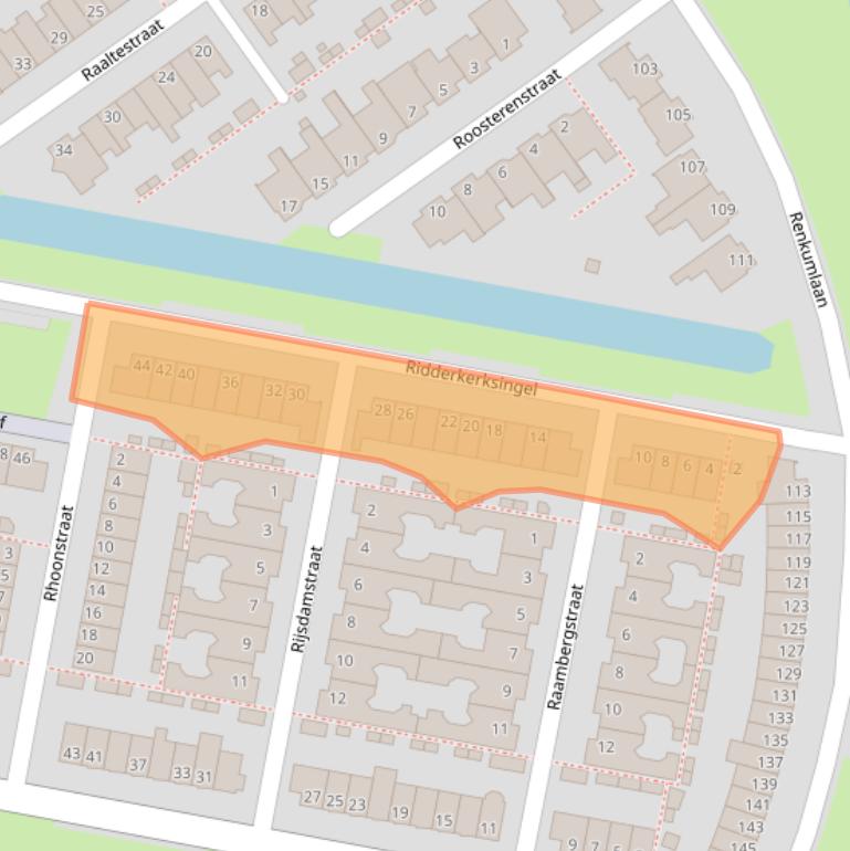 Kaart van postcodegebied 5035AP.