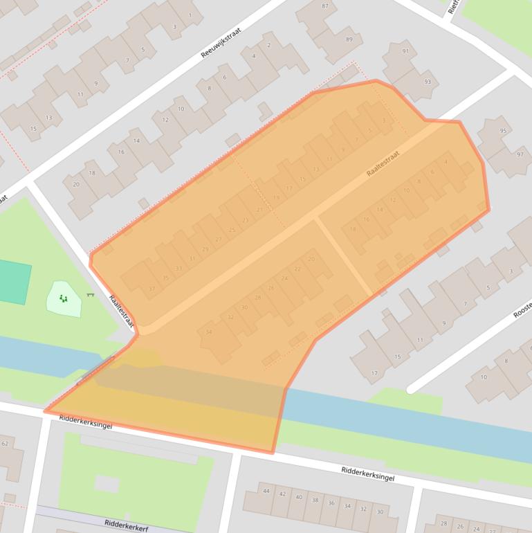 Kaart van postcodegebied 5035CB.