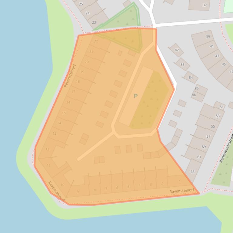 Kaart van postcodegebied 5035EE.