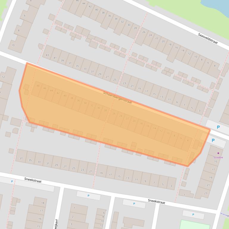 Kaart van postcodegebied 5035HJ.