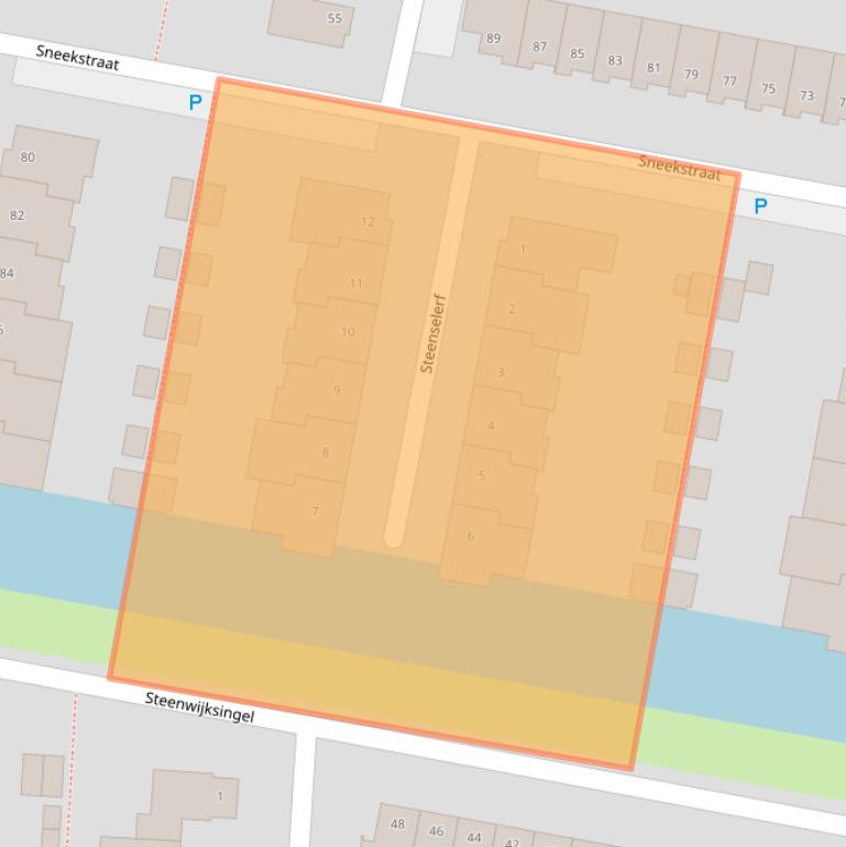 Kaart van postcodegebied 5035HZ.