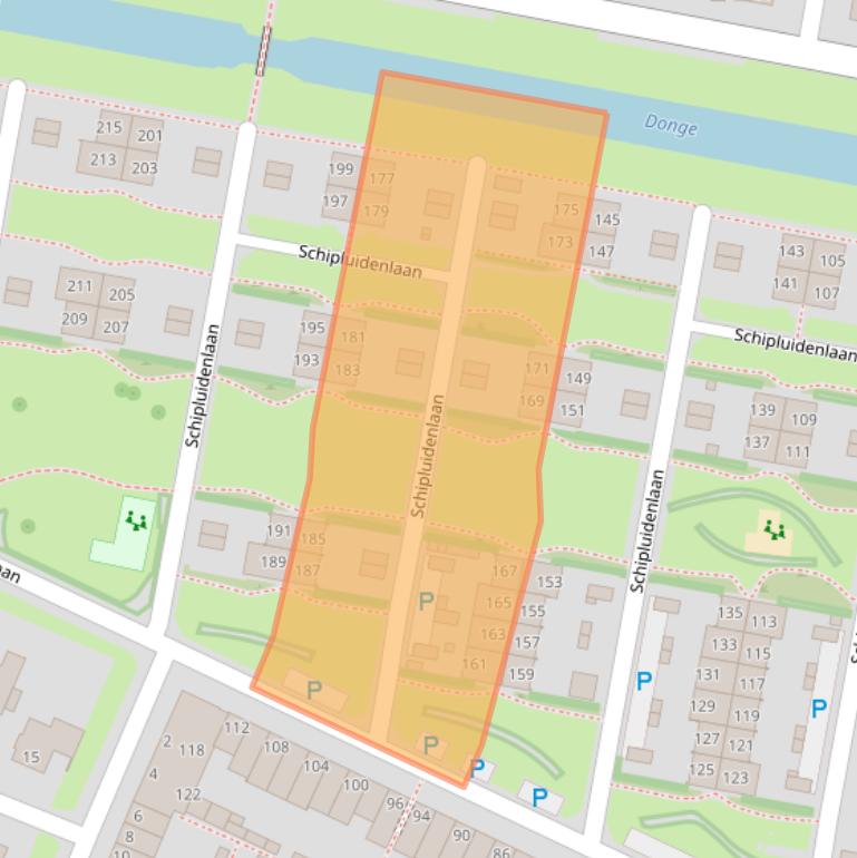 Kaart van postcodegebied 5035KG.