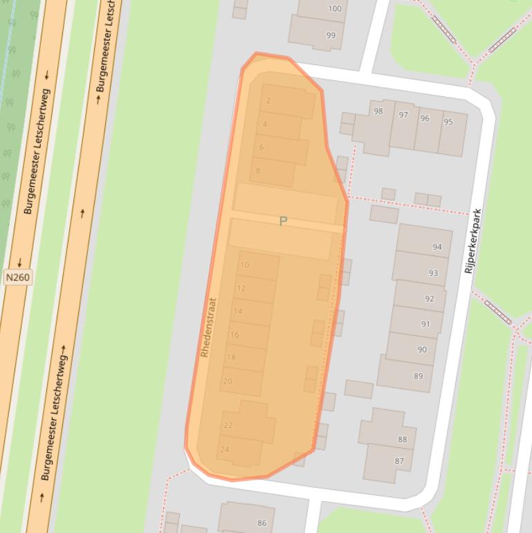 Kaart van postcodegebied 5035MG.