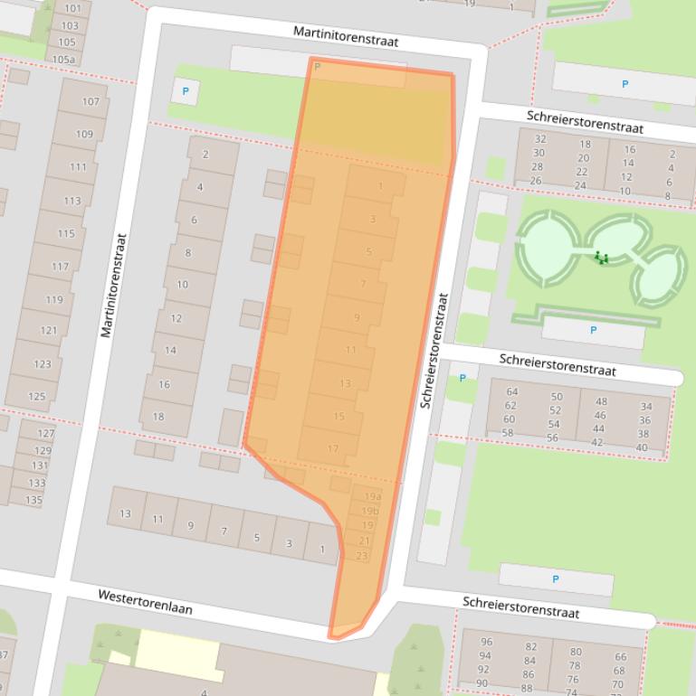 Kaart van postcodegebied 5037AM.